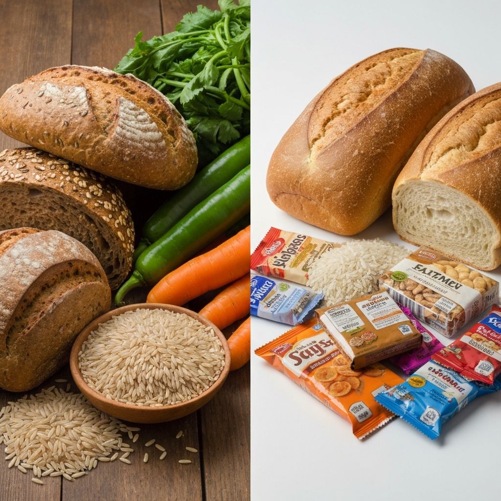 Whole versus refined foods